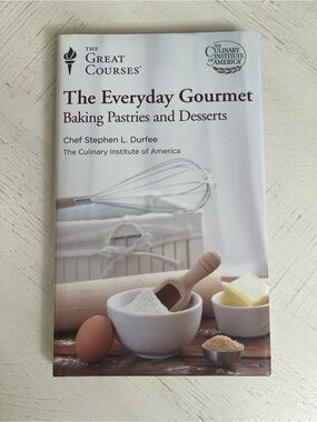 The Everyday Gourmet Baking Pastries and Desserts Book Chef Stephen L Durfee